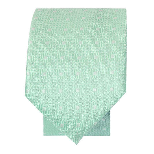 Mint Green Spot Skinny Mens Tie