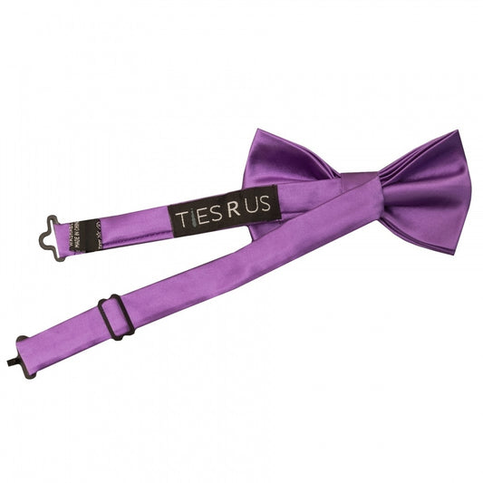 Pre Tied Cadburys Purple Boys Bow Tie Age 18 Months 3 Years 2