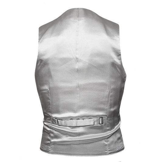 Silver Paisley Waistcoat