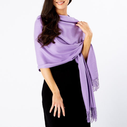 Lavender Pashmina 2
