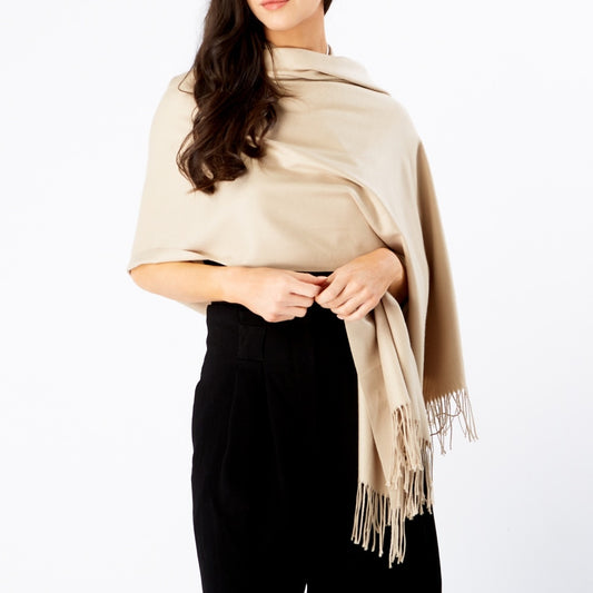 Beige Pashmina 2