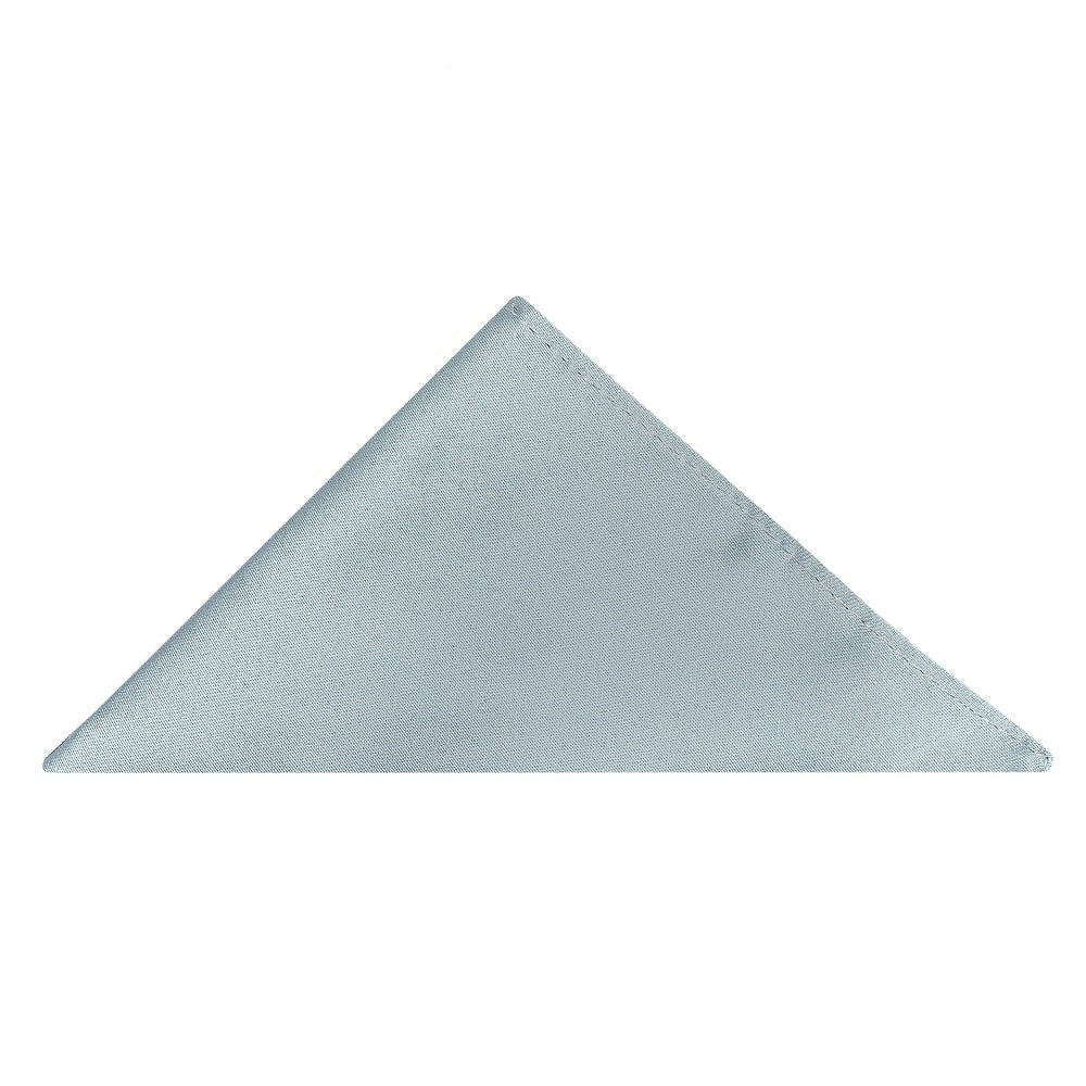 Pre Tied Plain Duck Egg Satin Boys Bow Tie And Pocket Square Age 8 11 4