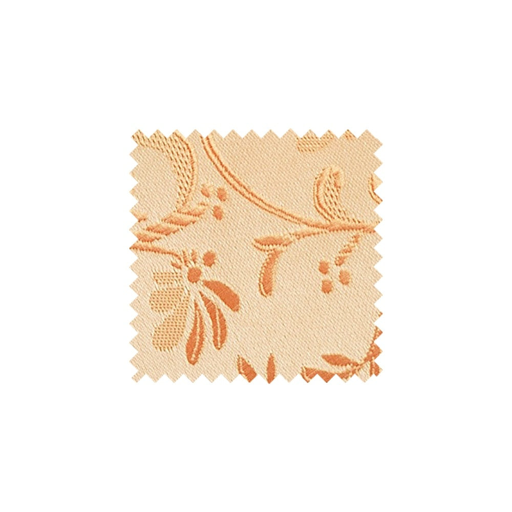 Plain Peach Floral Swatch - PEWF1