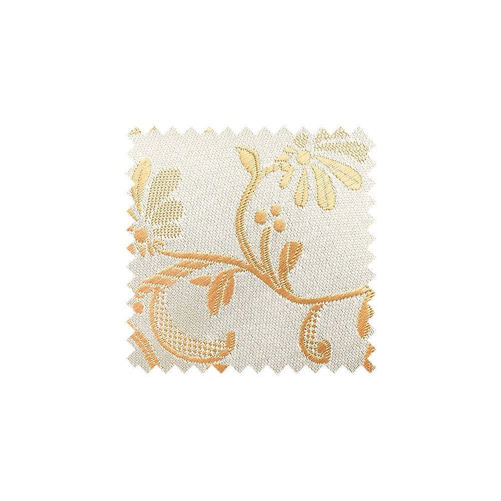 Plain Caramel Floral Swatch - CAWF1