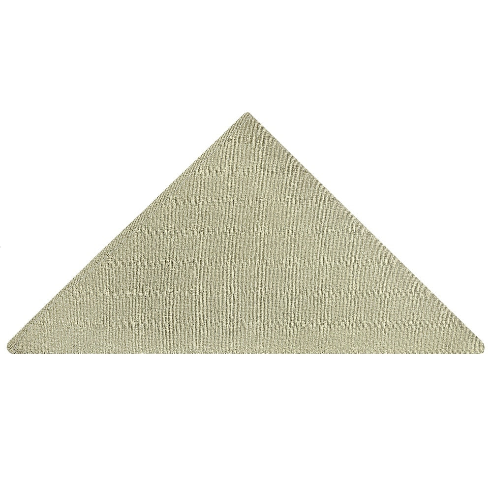 Plain Khaki Green Silk Classic Mens Tie And Pocket Square Set 5