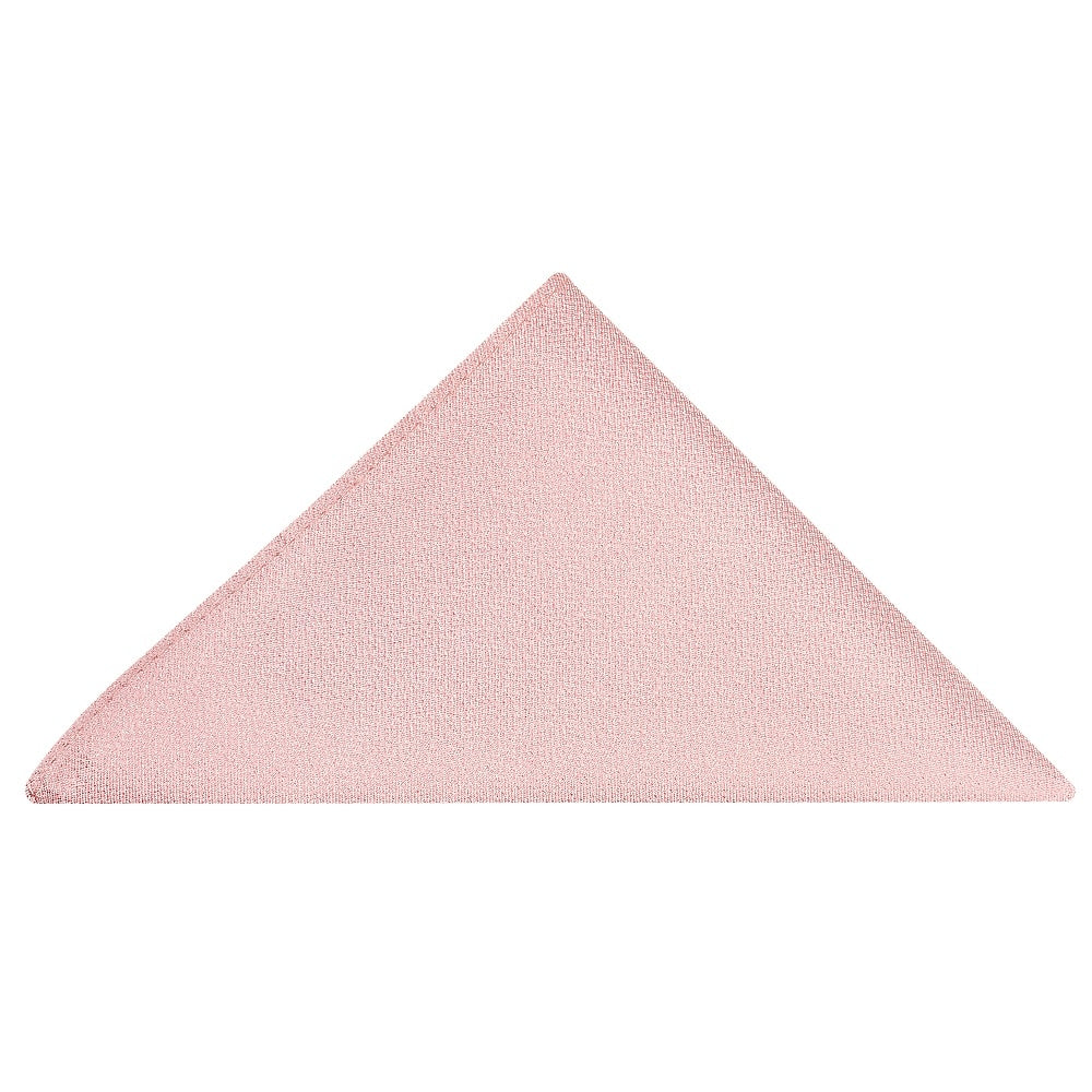 Plain Dusty Rose Silk Pocket Square 1