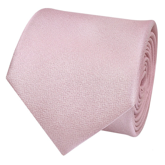 Plain Lilac Pink Silk Classic Mens Tie 2