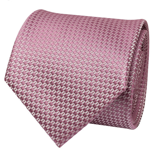 Dusty Pink Textured Classic Tie
