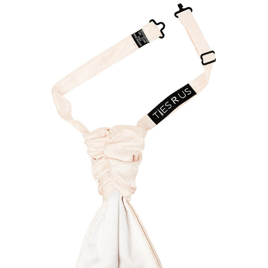 Blush Floral Mens Cravat Tie 2