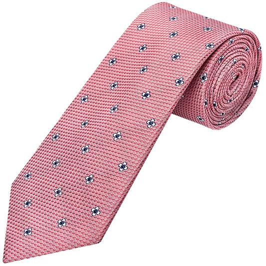 Rose Petal Classic Mens Tie And Pocket Square Set 2