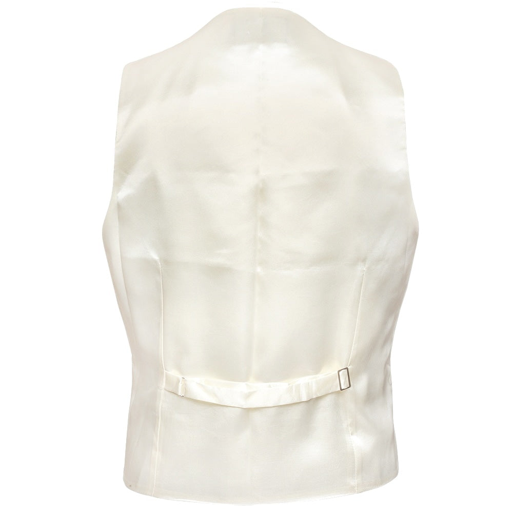 Ivory Floral Waistcoat 2