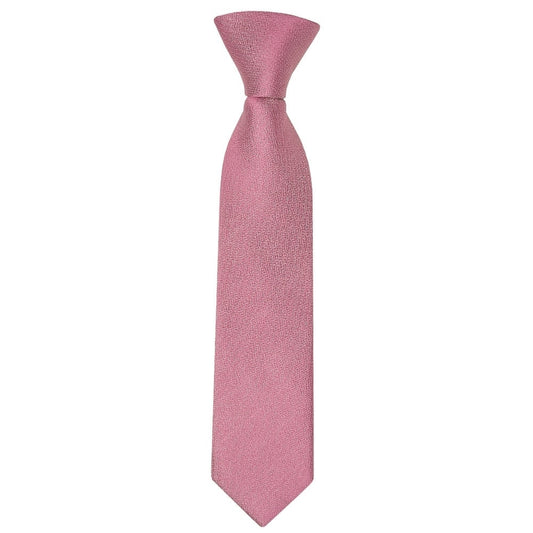 Pre Tied Dusty Pink Silk Boys Tie And Pocket Square Set Age 4 7 2