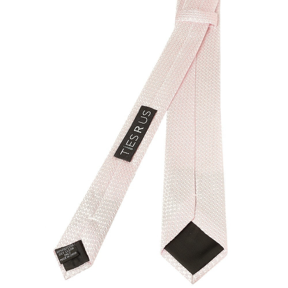 Blush Boys Textured Skinny Tie 3