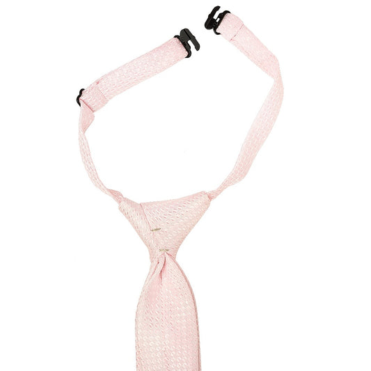 Pre Tied Blush Textured Boys Tie Age 4 7 2