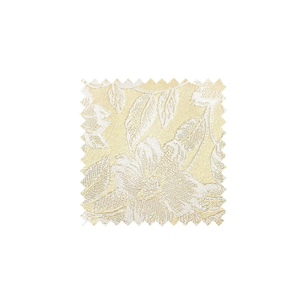 Champagne Floral Silk Swatch - CHFF1