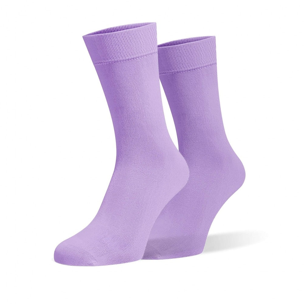 Lilac Cotton Socks 1