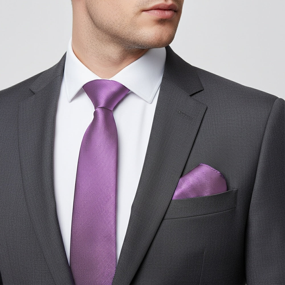 Purple Wedding Ties