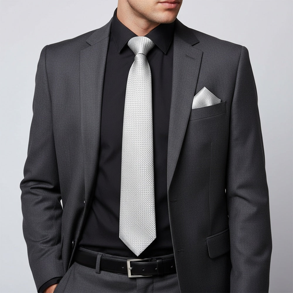 Silver Tie Sets