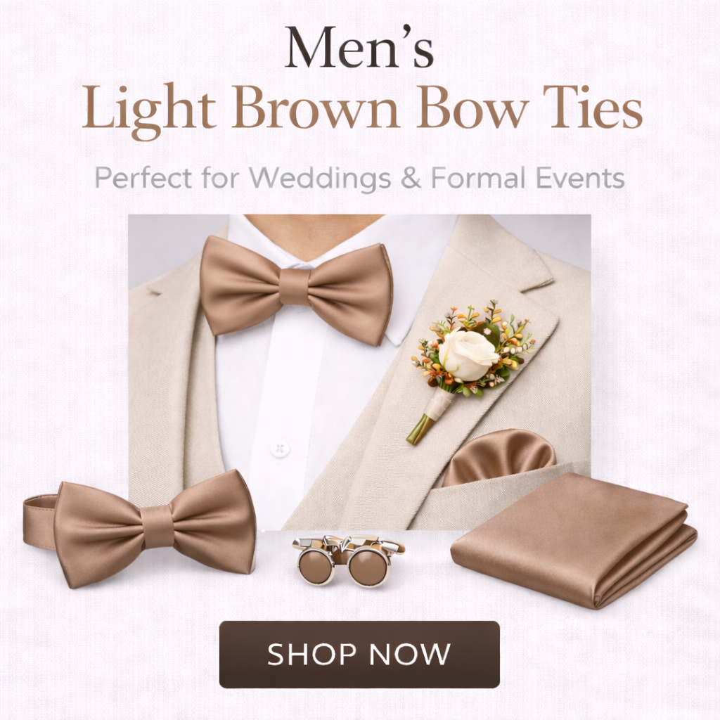 Brown Bow Ties