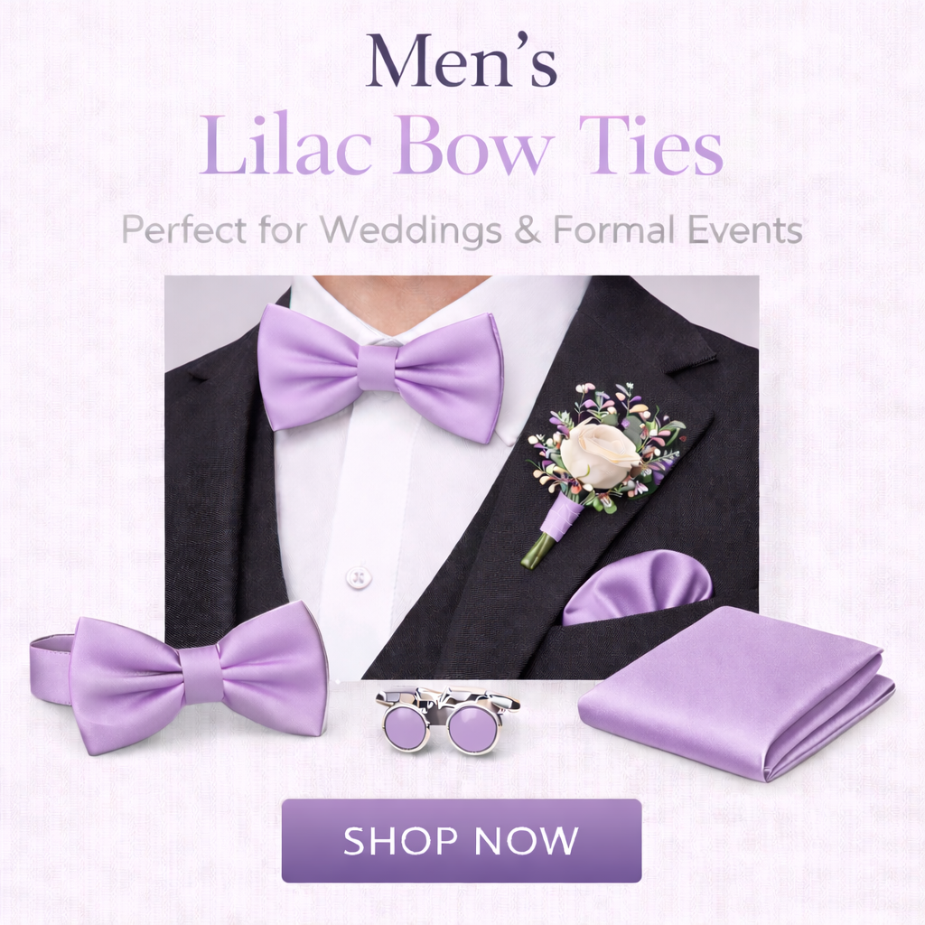 Lilac Bow Ties