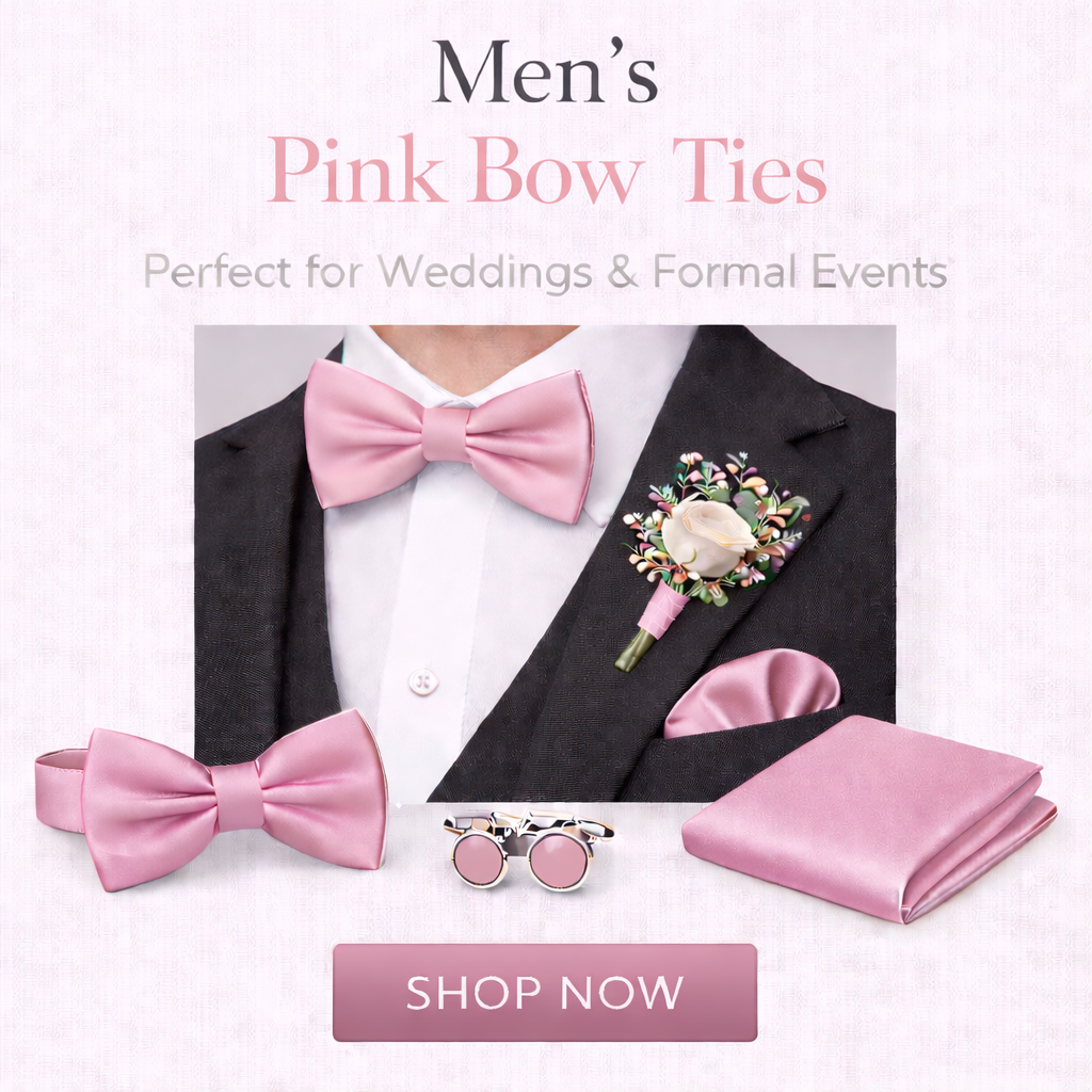Pink Bow Ties