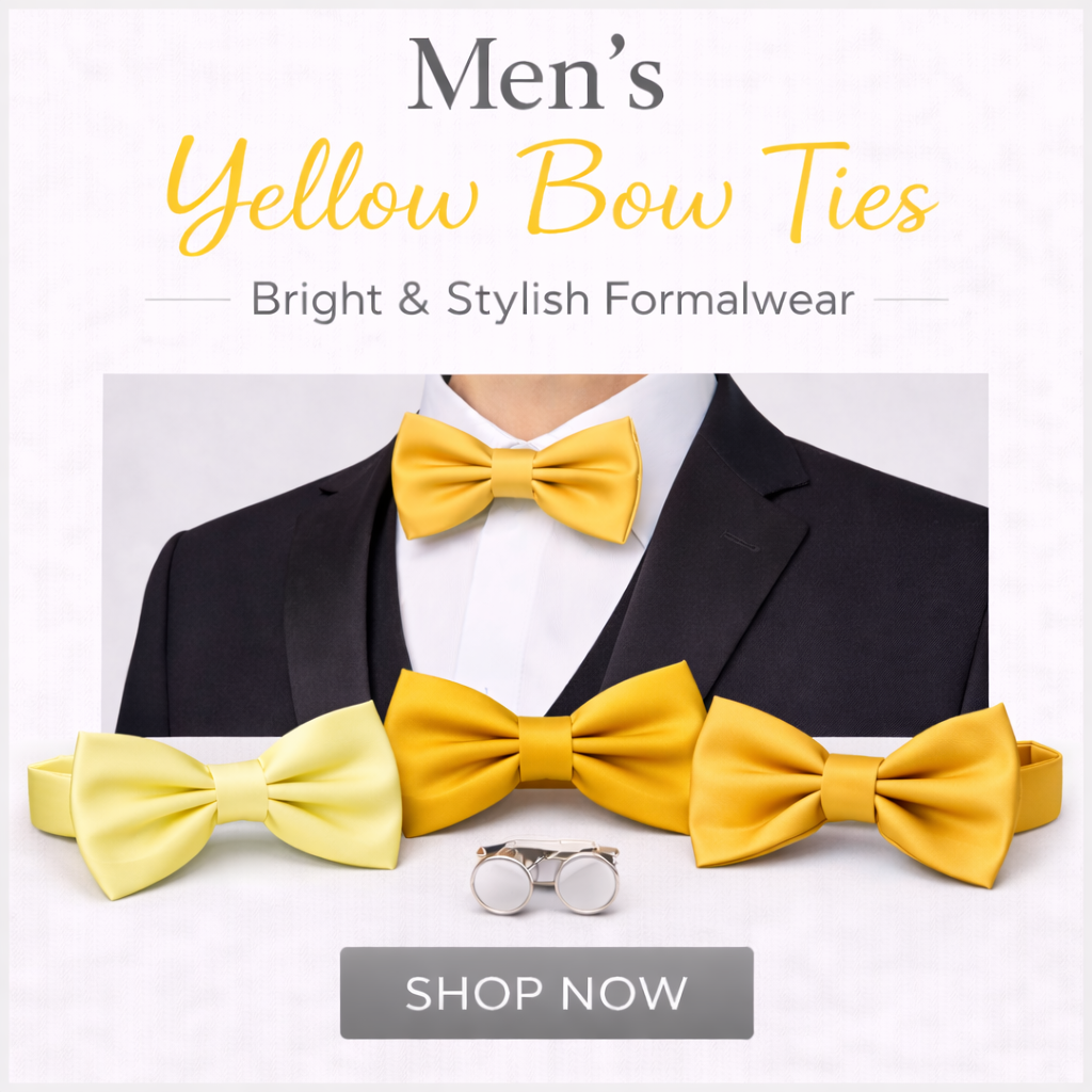 Yellow Bow Ties