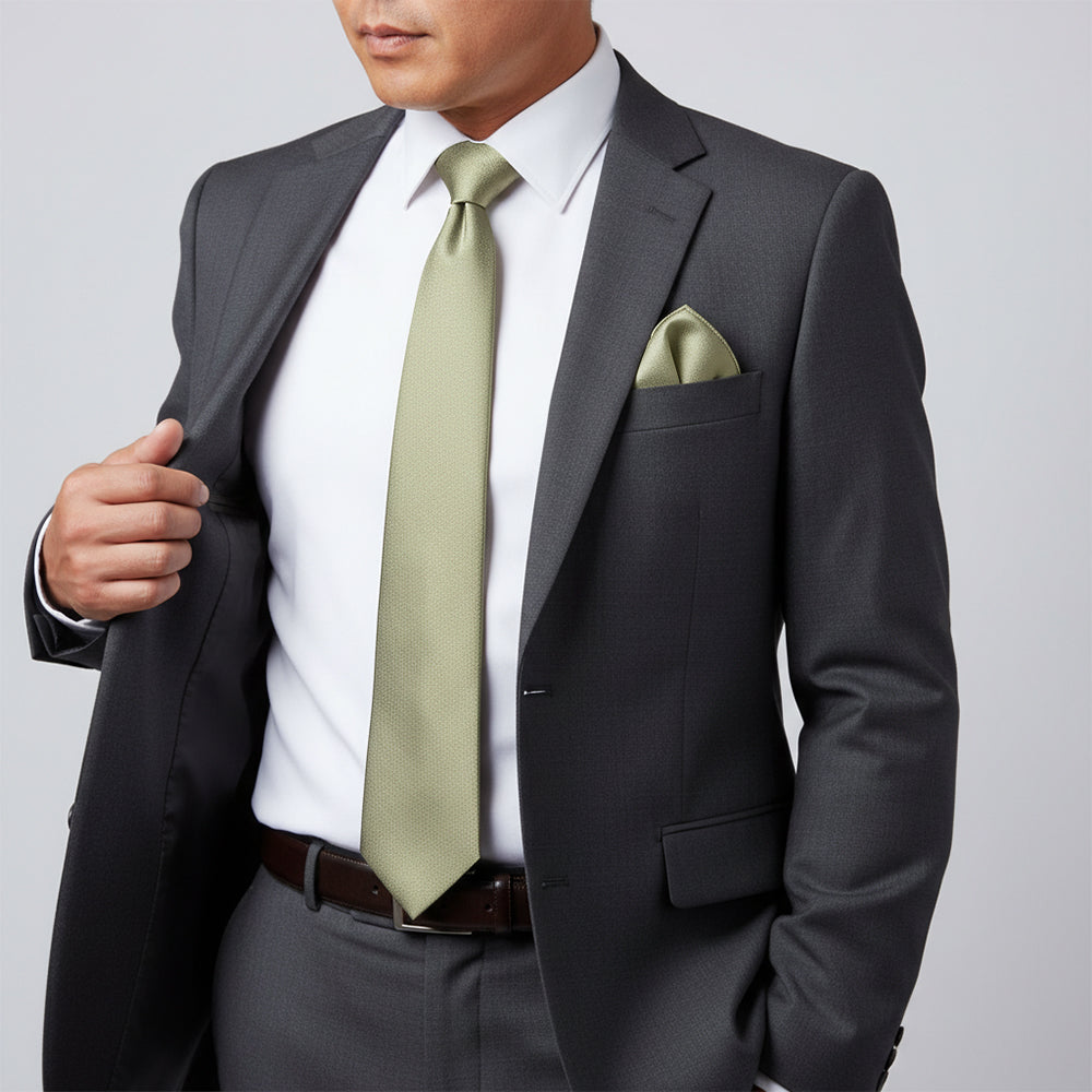 Khaki Green Ties