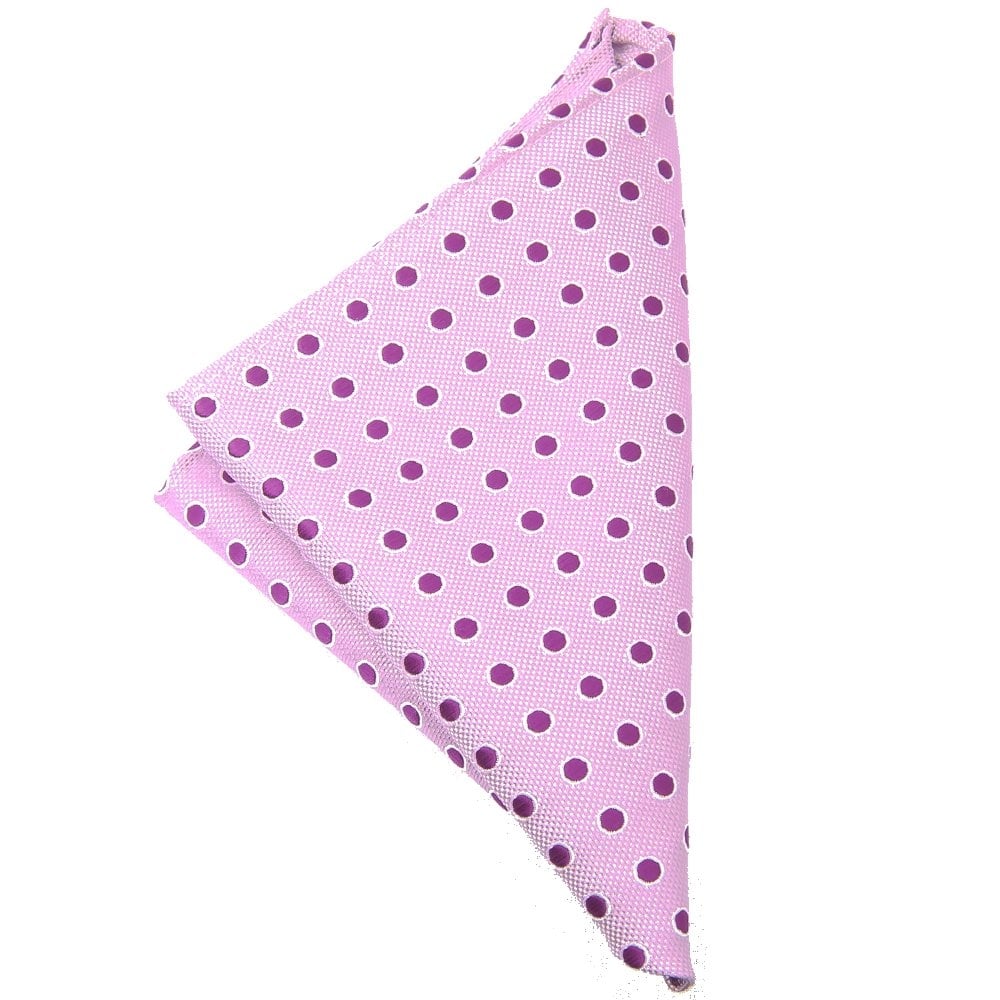 Pink Spot Design Pocket Square 2