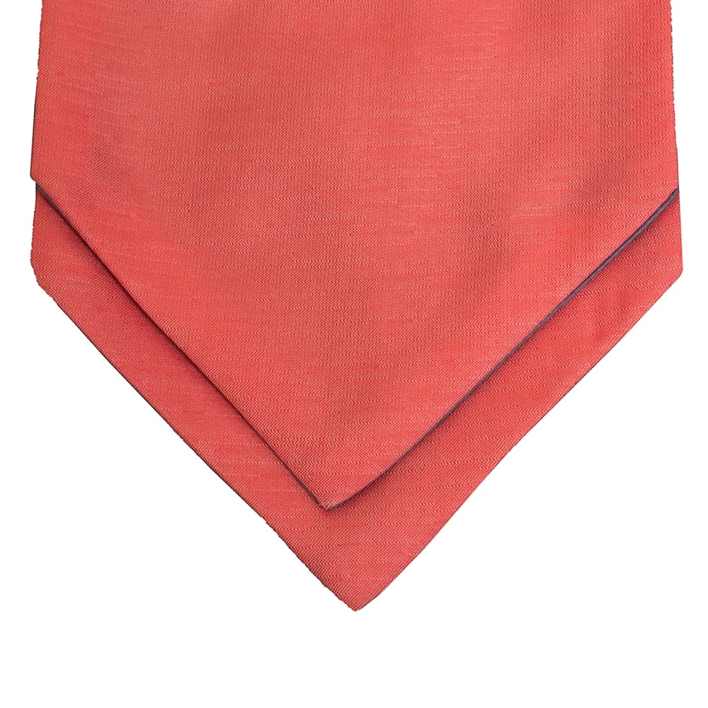 Plain Dark Rose Mens Cravat Tie 2