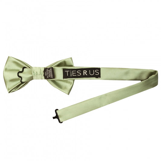 Handmade Sage Green Mens Bow Tie 2