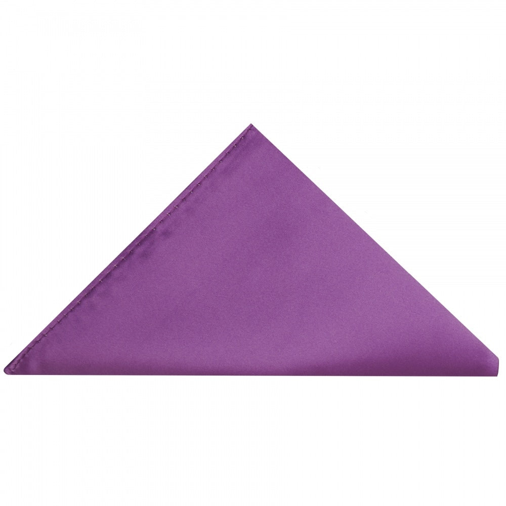 Handmade Cadburys Purple Mens Bow Tie And Pocket Square Set 4