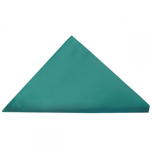 Teal Green Pocket Square 1