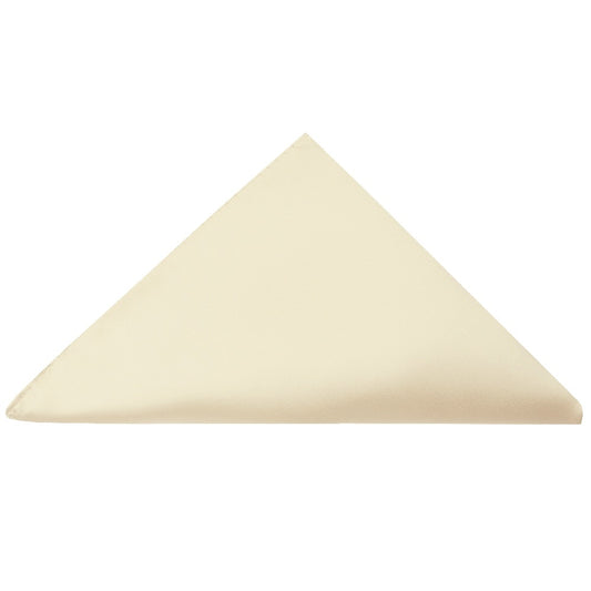 Plain Ivory Pocket Handkerchief 1