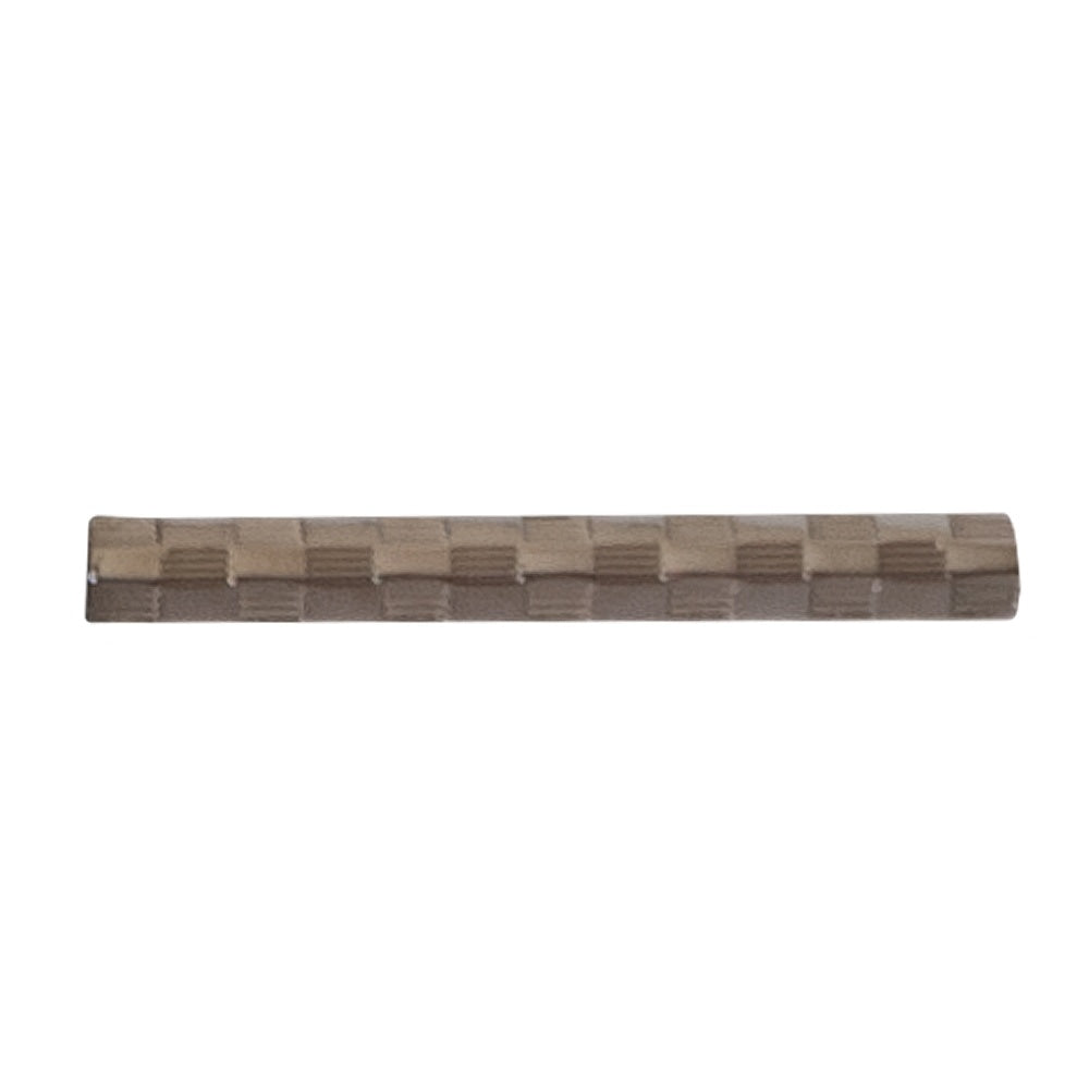 Black Textured Metal Bar Tie Clip 1