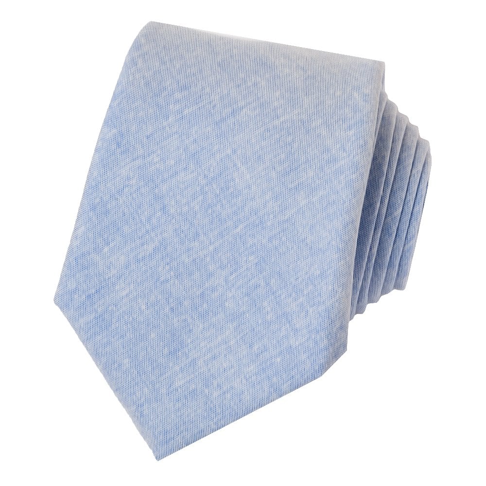 Original Penguin Plain Blue Skinny Mens Tie 2