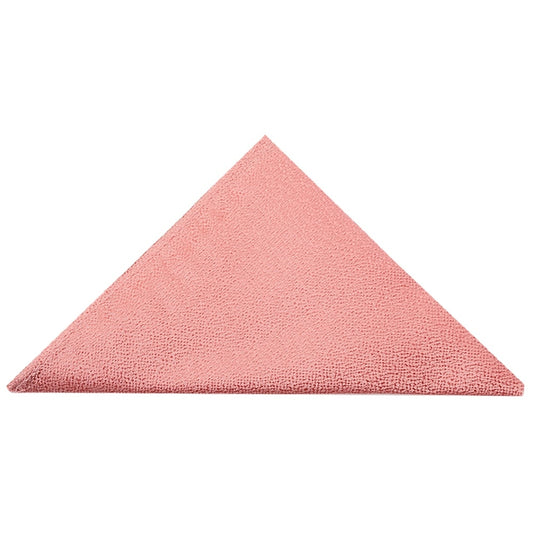 End Of Season Stock Pink Plain Textured Silk Pocket Square 1