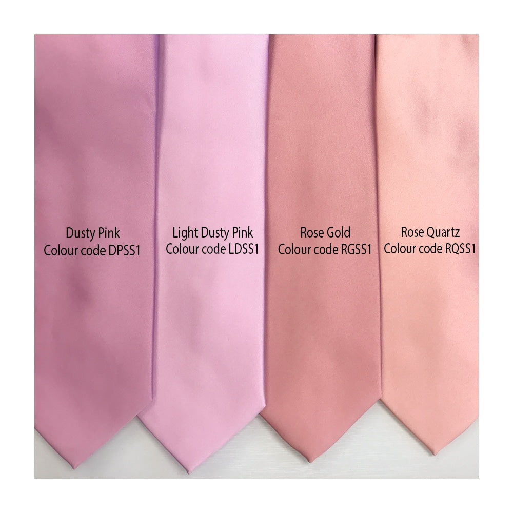 Pre Tied Rose Quartz Boys Bow Tie Age 18 Months 3 Years 3