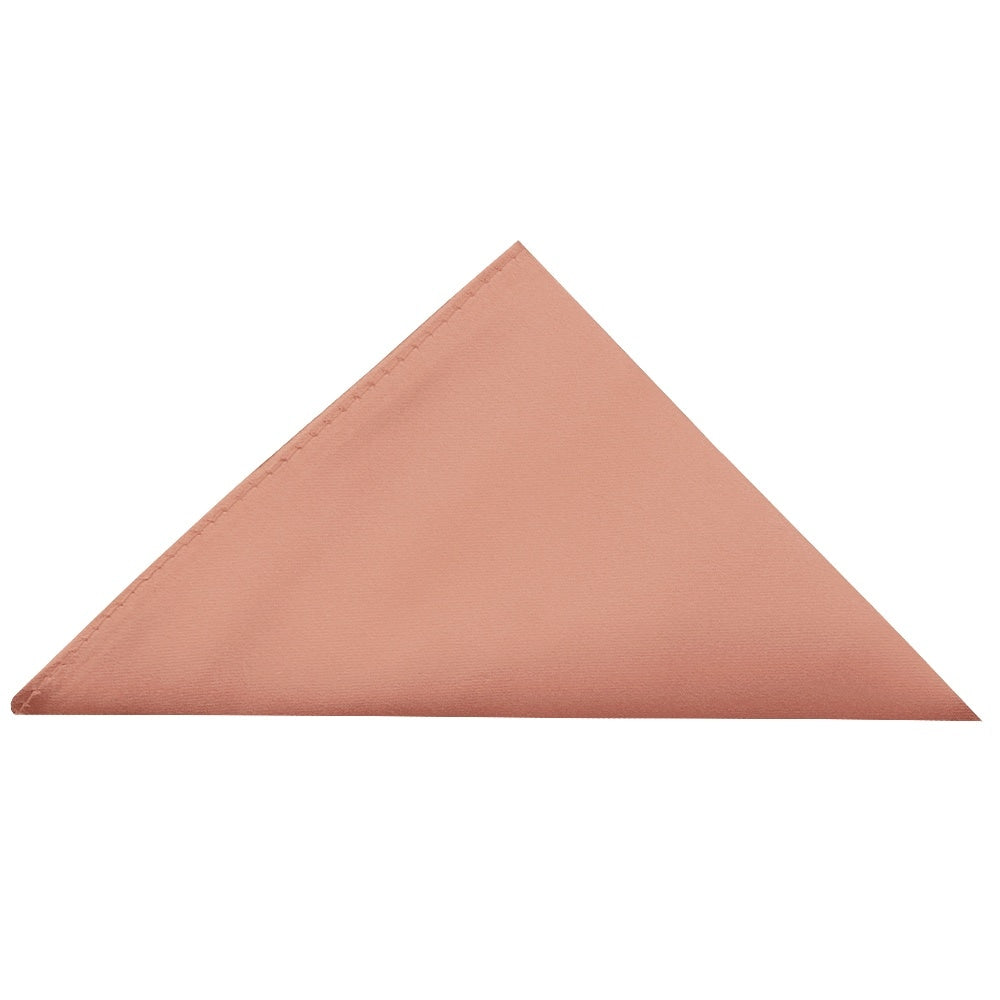 Pre Tied Rose Quartz Satin Boys Bow Tie And Pocket Square Set 5