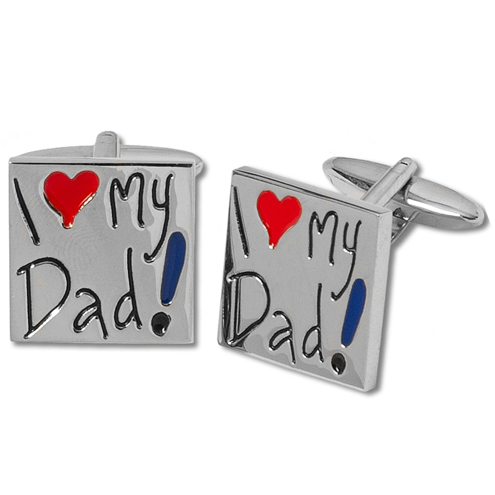 Essentials I Love My Dad Cufflinks 1