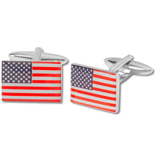 US Flag Cufflinks