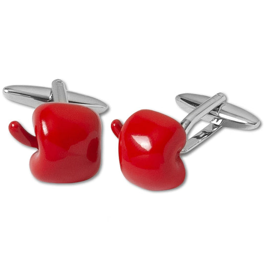 Essentials Red Boxing Glove Cufflinks 1