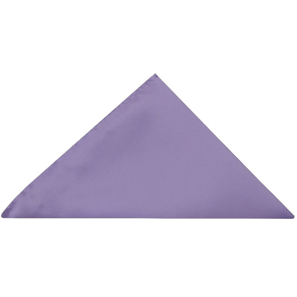 End Of Season Stock Plain Lilac Pocket Square 1