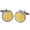 Plain Gold Cufflinks