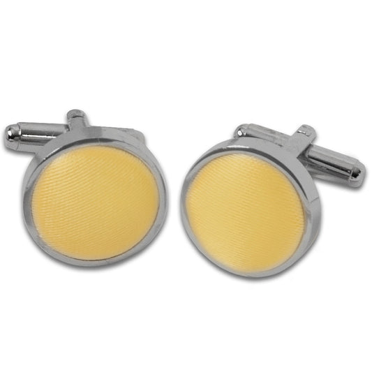 Plain Gold Cufflinks 1