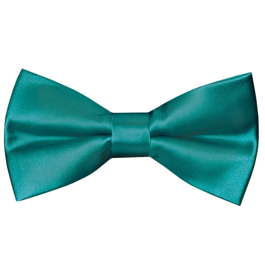 Pre Tied Teal Green Boys Bow Tie Age 18 Months 3 Years 1
