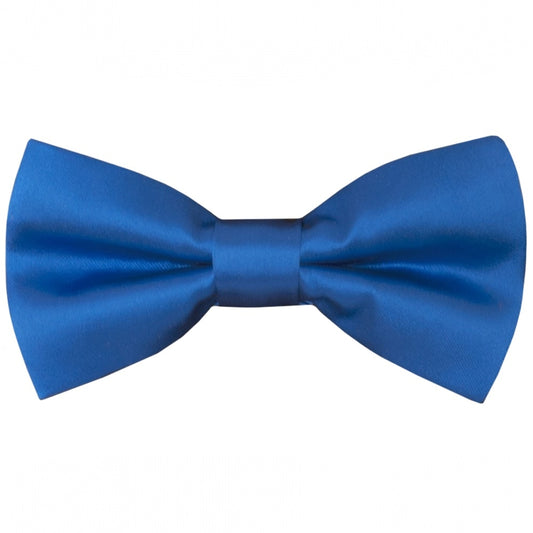 Pre Tied Electric Blue Boys Bow Tie Age 4 7 1
