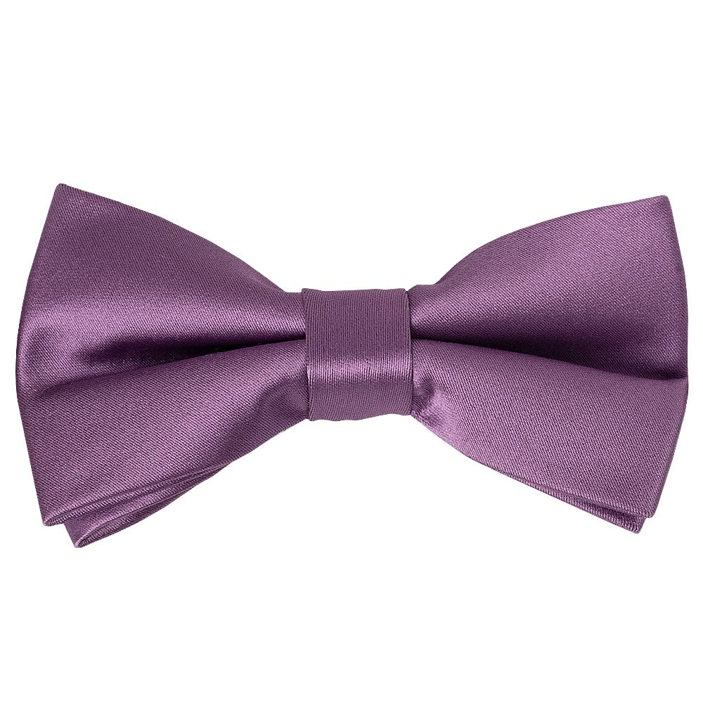 Pre Tied Light Mauve Boys Bow Tie Age 4 7 1