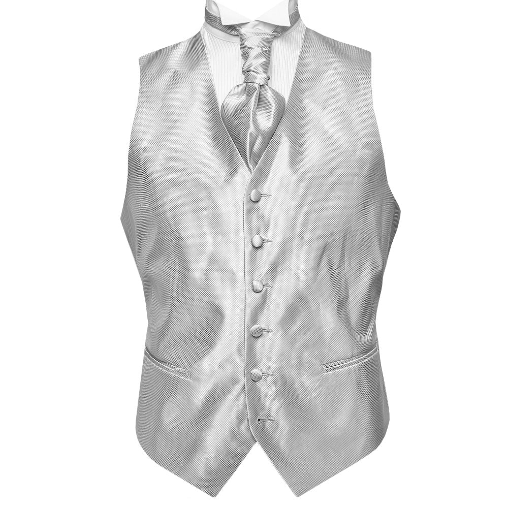 Silver Diamond Waistcoat 1