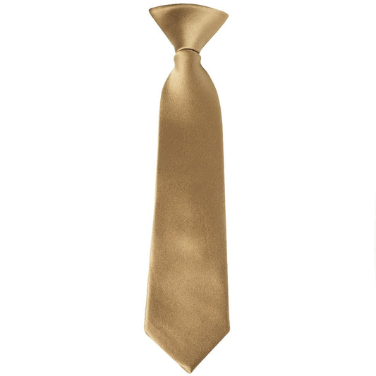 Pre Tied Iced Coffee Satin Boys Tie Age 4 7 1