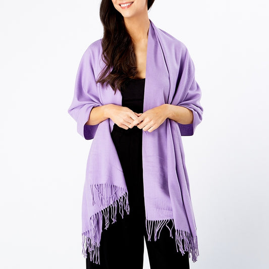 Lavender Pashmina 1